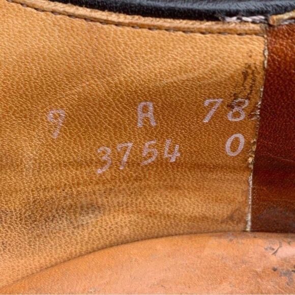 Allen Edmonds Handcrafted Brown Leather Shoes Business Casual Made in USA size 9 - Picture 11 of 15